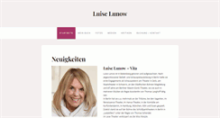 Desktop Screenshot of luise-lunow.de