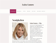 Tablet Screenshot of luise-lunow.de